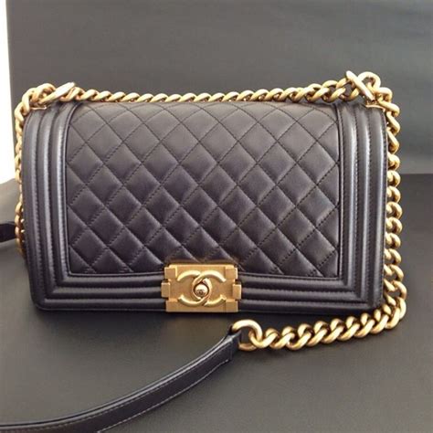 chanel boy bag gold hardware price|Chanel boy flap wallet price.